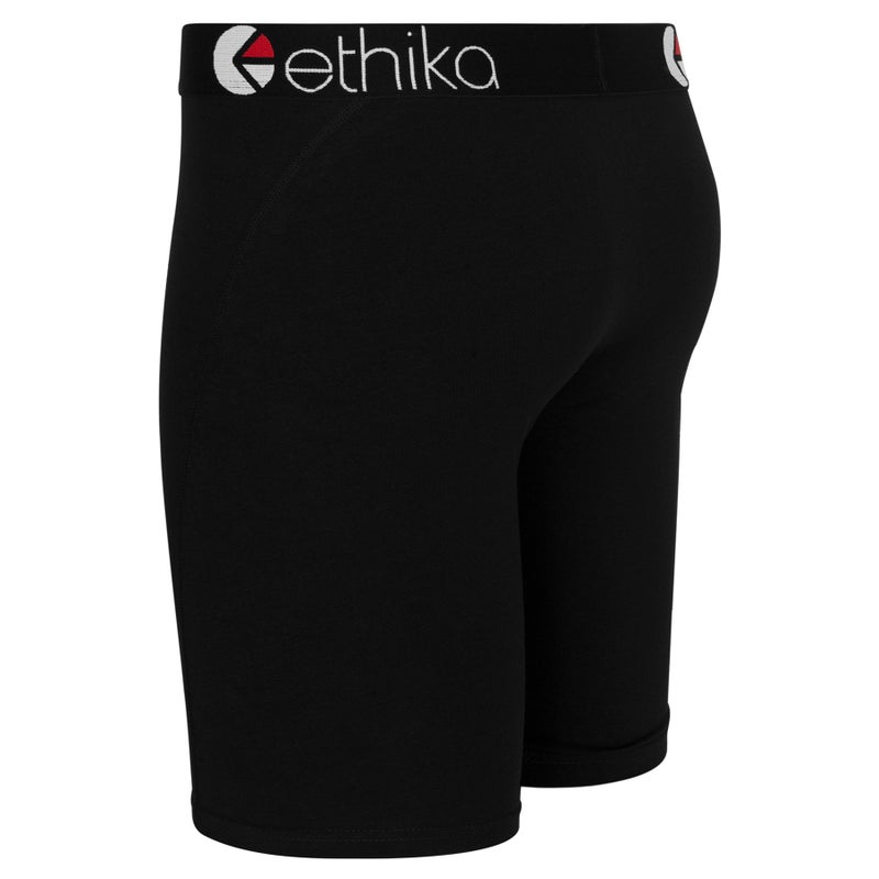 Ethika Mens Staple Boxer Brief | *Solids* Blackout (BKK, Large) - Image 2